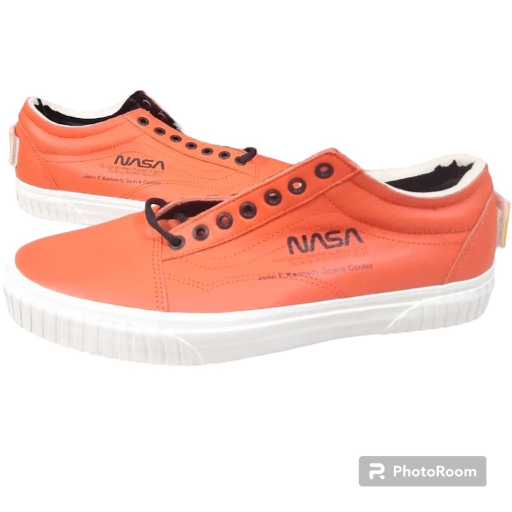 Vans X NASA Old Skool Space Voyager Firecracker Orange 2018 Men’s 6.5 Women’s 8